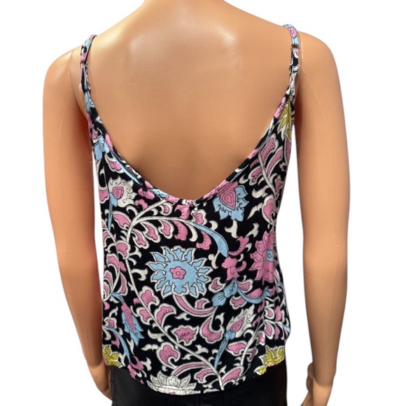 CYNTHIA ROWLEY Floral Colorful 
Tank Small - Picture 5 of 8